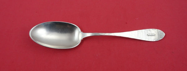 Van Dyke by International Sterling Silver Place Soup Spoon applied mono "I" 7"
