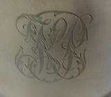 Dominick & Haff Sugar Bowl and Creamer 2pc w/Repoussed Scrollwork #552 (#0350)