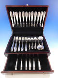 Beaded by Georg Jensen Sterling Silver Flatware Set for 12 Service 72 pcs Dinner