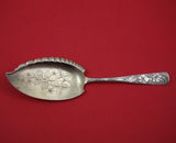 Embossed by Wallace Sterling Silver Ice Cream Server GW Bright-Cut 9"