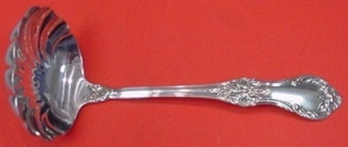 Wild Rose by International Sterling Gravy Ladle Shell Bowl 6 1/2" Serving