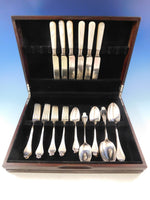 Corona by Dominick & Haff  Sterling Silver Flatware Set Service 36 pieces D Mono
