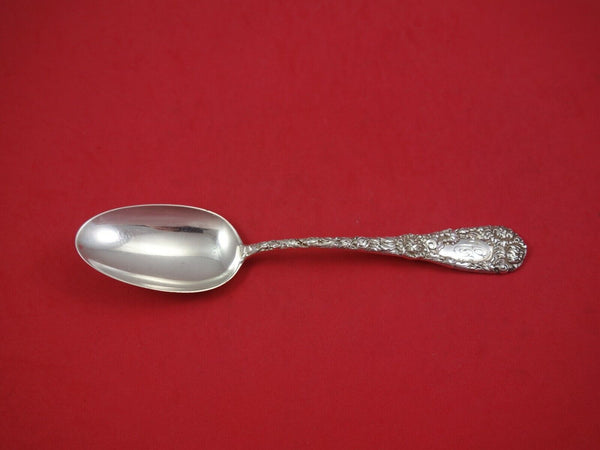 Chrysanthemum by Durgin Sterling Silver Serving Spoon 8 1/4" Heirloom Silverware