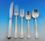 Fairfax by Gorham Sterling Silver Flatware Set for 8 Service 42 Pcs Place Size