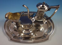 Washington by Wallace Sterling Silver Demitasse Set 3pc with Tray (#1721)