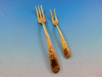 Old Maryland Engraved by Kirk Vermeil Sterling Silver Flatware Set Service 47 pc
