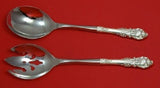 Sir Christopher by Wallace Sterling Silver Salad Serving Set Pierced Custom Made