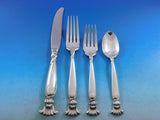 Romance of the Sea Wallace Sterling Silver Flatware Set Shell Motif Dinner 85 Pc