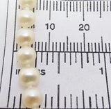 Cultured Freshwater Pearl Necklace Strand with 10k Gold Clasp (#J3236)