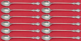 Debussy by Towle Sterling Silver Iced Tea Spoon Set 12 pieces 8 1/4"