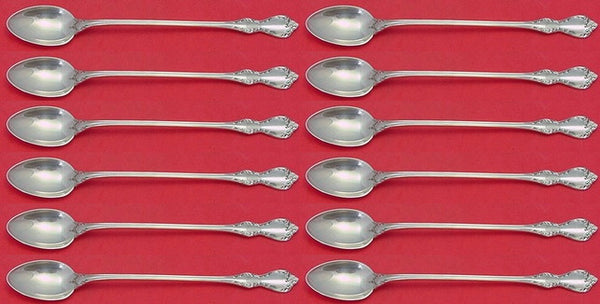 Debussy by Towle Sterling Silver Iced Tea Spoon Set 12 pieces 8 1/4"