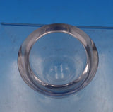 Cardinal by Grann and Laglye Crystal Salt Dip w/Sterling Silver Salt Spoon #7130