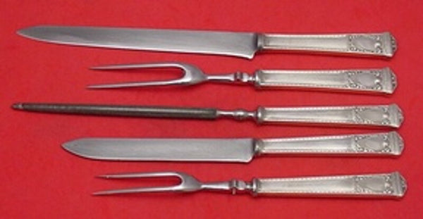 San Lorenzo by Tiffany and Co Sterling Silver Roast Carving Set 5pc HH WS