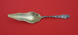 Irian by Wallace Sterling Silver Jelly Cake Server Gold Washed 8" Heirloom