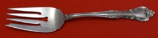 Alencon Lace by Gorham Sterling Silver Cold Meat Fork 8 3/4" Serving