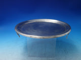 I.F.M.I Coin Silver Salver Tray Footed Circa 1830 10" x 1 3/8" 23.2 ozt (#6168)