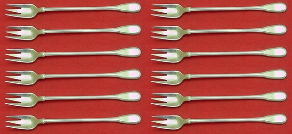 Hamilton aka Gramercy by Tiffany and Co Sterling Silver Cocktail Fork Set 12pc