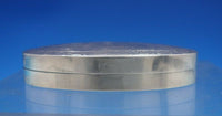 Liberty & Co English Sterling Silver Box Waves Woven Border Birmingham (#6624)