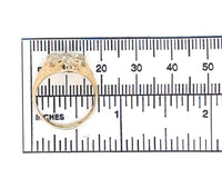14k and 10k Gold Mine Cut Genuine Natural Diamond Cluster Men's Ring (#J6297)