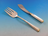 Marie Louise Gold Blackinton Sterling Silver Flatware Set Service 45 pcs Dinner