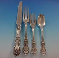 La Reine by Wallace Sterling Silver Flatware Set for 8 Service 56 Pieces