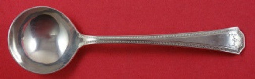 Adam by National Sterling Silver Bouillon Soup Spoon 5" Flatware