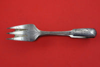 Coin Silver by Various Makers Asparagus Serving Tong by Hugh Gelston BC  9"