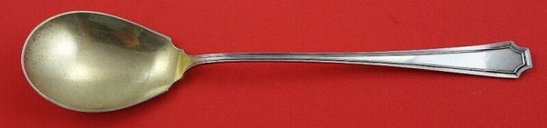 Fairfax by Durgin-Gorham Sterling Silver Lettuce Spoon Gold Washed 8 3/4"