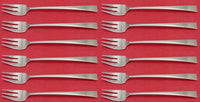 Craftsman by Towle Sterling Silver Cocktail Fork Set 12 pieces 5 3/4"