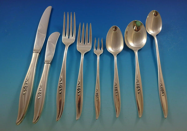Twilight by Oneida Sterling Silver Flatware Set For 8 Service 69 Pieces Modern