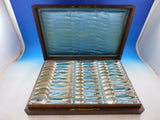 Florentine by Wendt Sterling Silver Flatware Set 12 Service 72 pcs in Box Rare