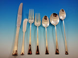 Serenity by International Sterling Silver Flatware Set 8 Service 60 pieces