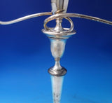 English Georgian Silver on Copper Candelabra Pair 15" x 15" (#5946)