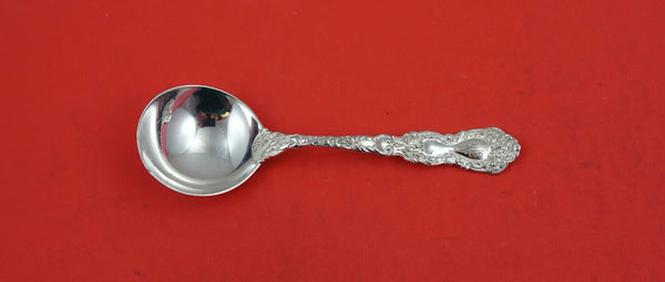 Imperial Chrysanthemum by Gorham Sterling Silver Bouillon Soup Spoon   4 7/8"