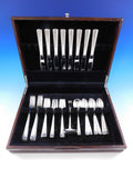 Compton Thread by Blackinton Towle Sterling Silver Flatware Set Service 34 pcs