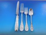 Audubon by Tiffany Sterling Silver Flatware Set 12 Service 64 pcs Dinner Birds
