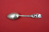 Flora by Shiebler Sterling Silver Teaspoon w/ pansy pierced handle #10 5 3/4"