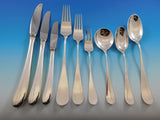 Classic by Michelsen Sterling Silver Flatware Set Service 82 pcs Modern Dinner