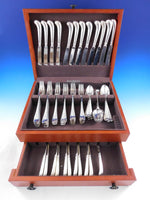 Early English by James Robinson Sterling Silver Flatware Dinner Service 82 pcs