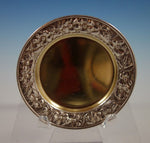 Cluny by Gorham Sterling Silver Butter Pat Gold Washed #2395 1/8" x 3" (#2306)