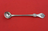 Strawberry by Durgin Coin Silver Mustard Ladle 5 3/8"