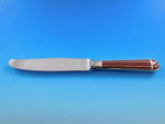 Talisman Sienna Brown by Christofle Silverplate Luncheon Knife 7 7/8" France