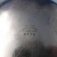 Kalo Sterling Silver Child's Set 2pc Porringer Plate w/Duck Chicks #9095 (#5387)