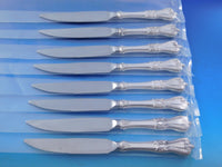 Old Colonial by Towle Sterling Silver Steak Knife Custom Set 8 pc Serrated 8 3/4