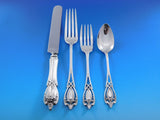 Monticello by Lunt Sterling Silver Flatware Set For 12 Service 60 Pieces