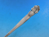 Georgian by Towle Sterling Silver Olive Spoon Gold Washed Long Original 8 1/4"