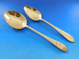Faneuil Gold by Tifffany Sterling Silver Flatware Set Service Vermeil 133 pc Din
