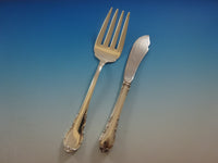 Modern Victorian by Lunt Sterling Silver Flatware Set For 8 Service 46 Pieces