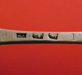 English Georgian Sterling Silver Dinner Spoon Crossed Swords and Eagle 1700's