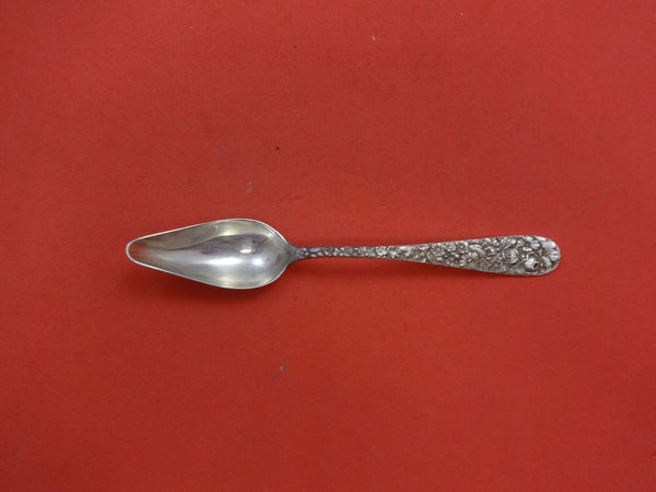 Repousse by Unknown Sterling Silver Melon Spoon Blunt Nose 6"